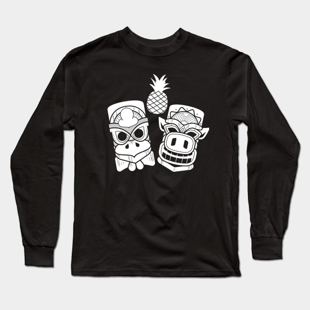 HULI HULI Long Sleeve T-Shirt by geekingink